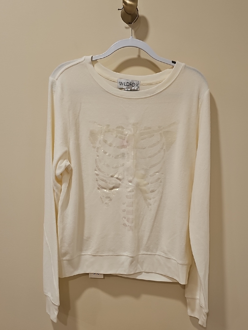 Wildfox Couture Rib Cage Sweatshirt; NWT; Size XL - Picture 4 of 10